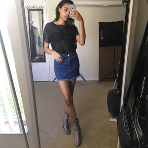 Black mesh top🖤✨